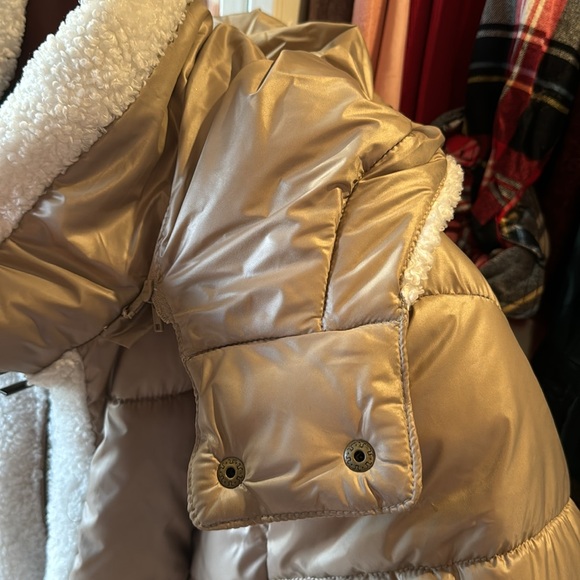 A.n.a. Shearling Winter Puffer Coat with Hood - Picture 7 of 13